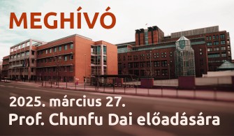 Meghívó Prof. Chunfu Dai előadására